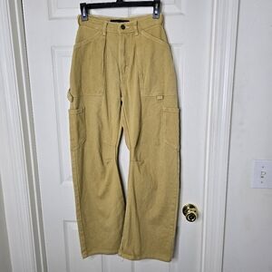 Womens Lioness Golden Barrel Leg Painter Pants S‎